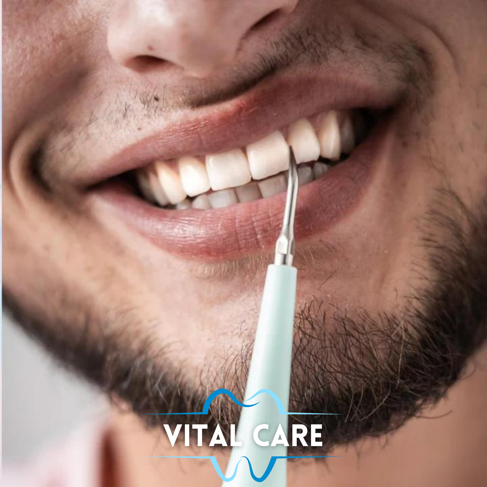 VITAL CARE | Kit dentaire ultime 2 en 1 : têtes de brosse à dents supplémentaires