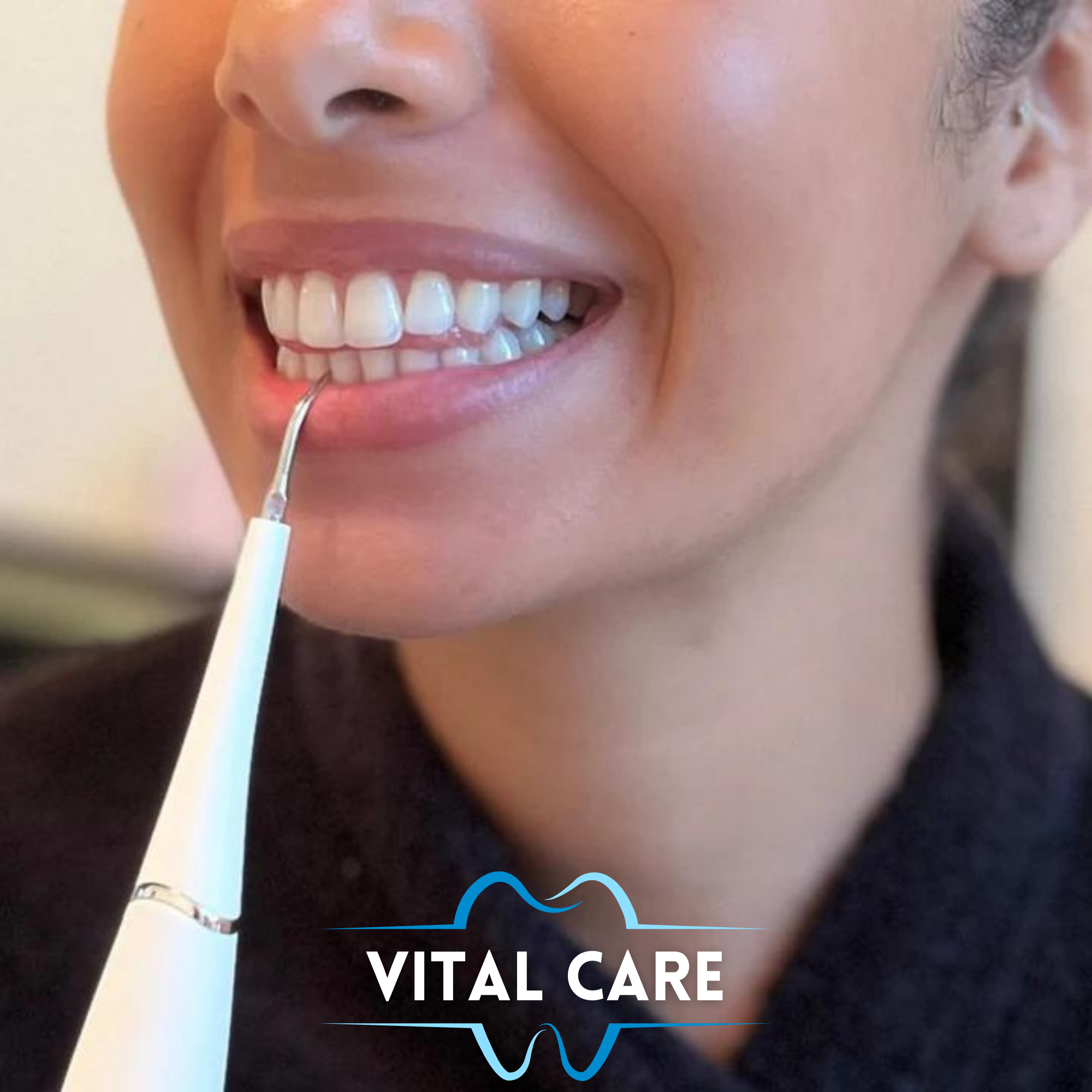 VITAL CARE | Kit dentaire ultime 2 en 1 : têtes de brosse à dents supplémentaires