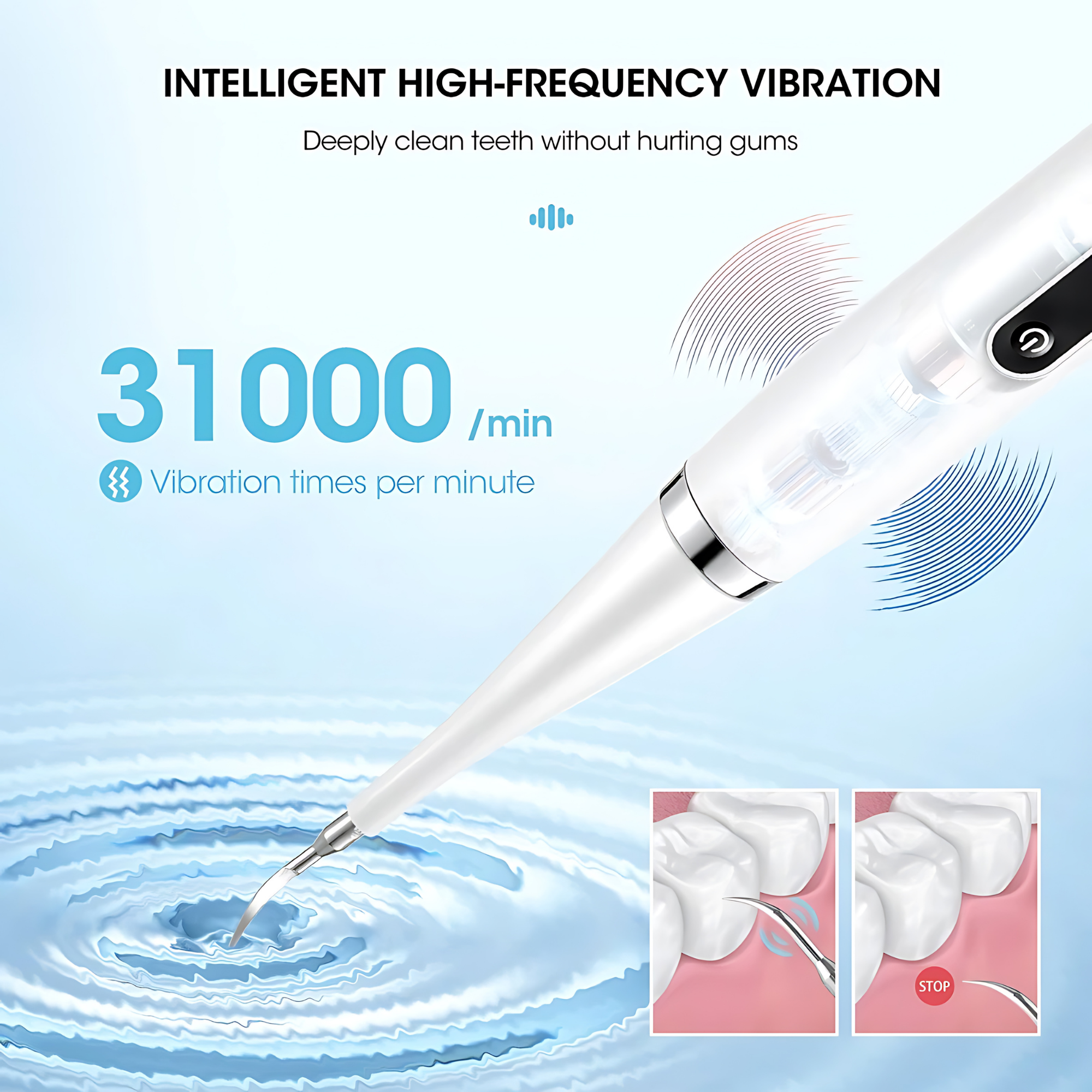 VITAL CARE | Ultimate 2-in-1 Dental Kit: Additional scaler head