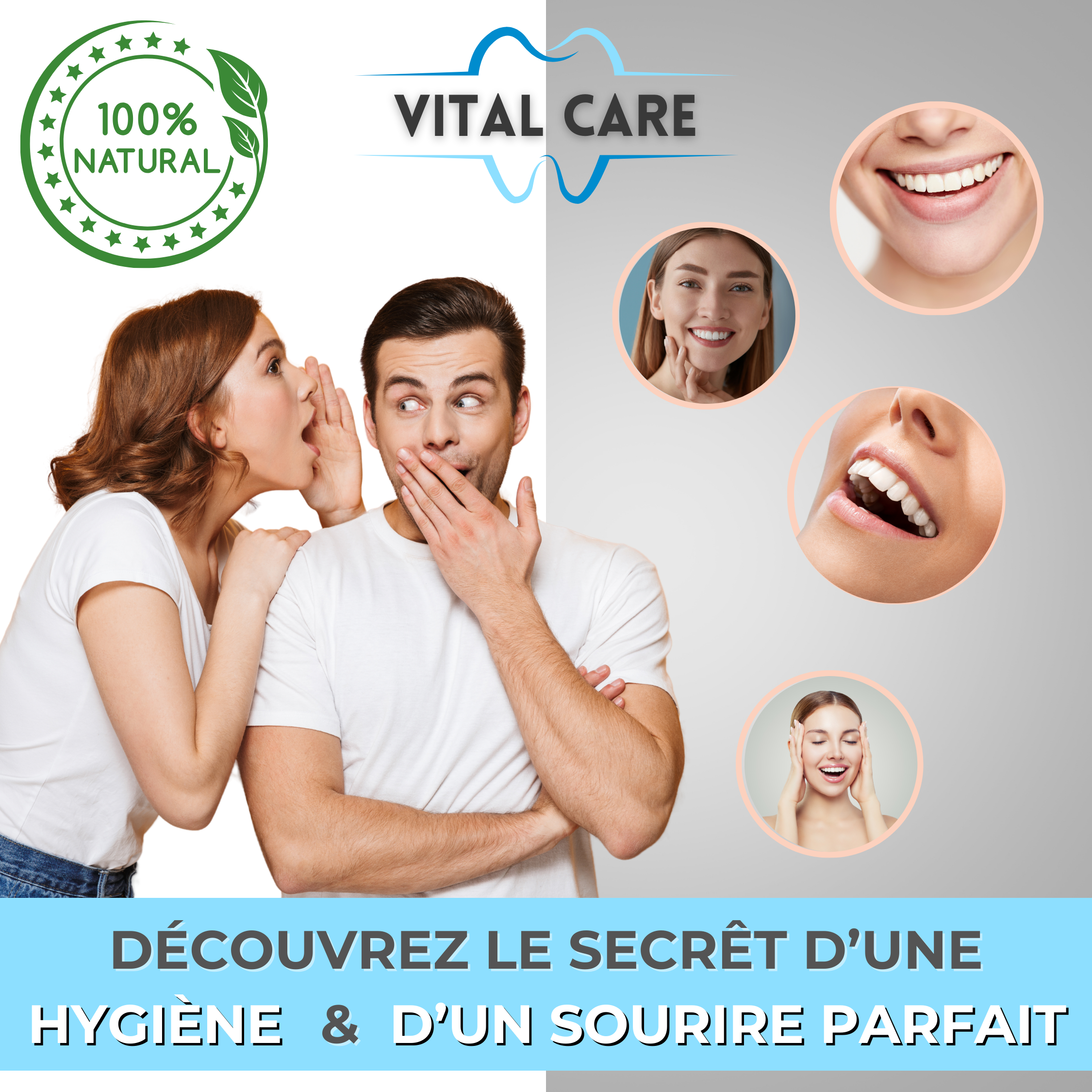 VITAL CARE | Hydropulseur : blanchiment et nettoyage efficaces